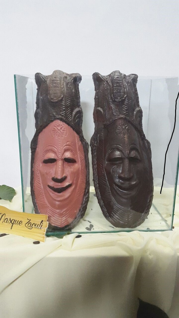 masque Zaouli en chocolat
